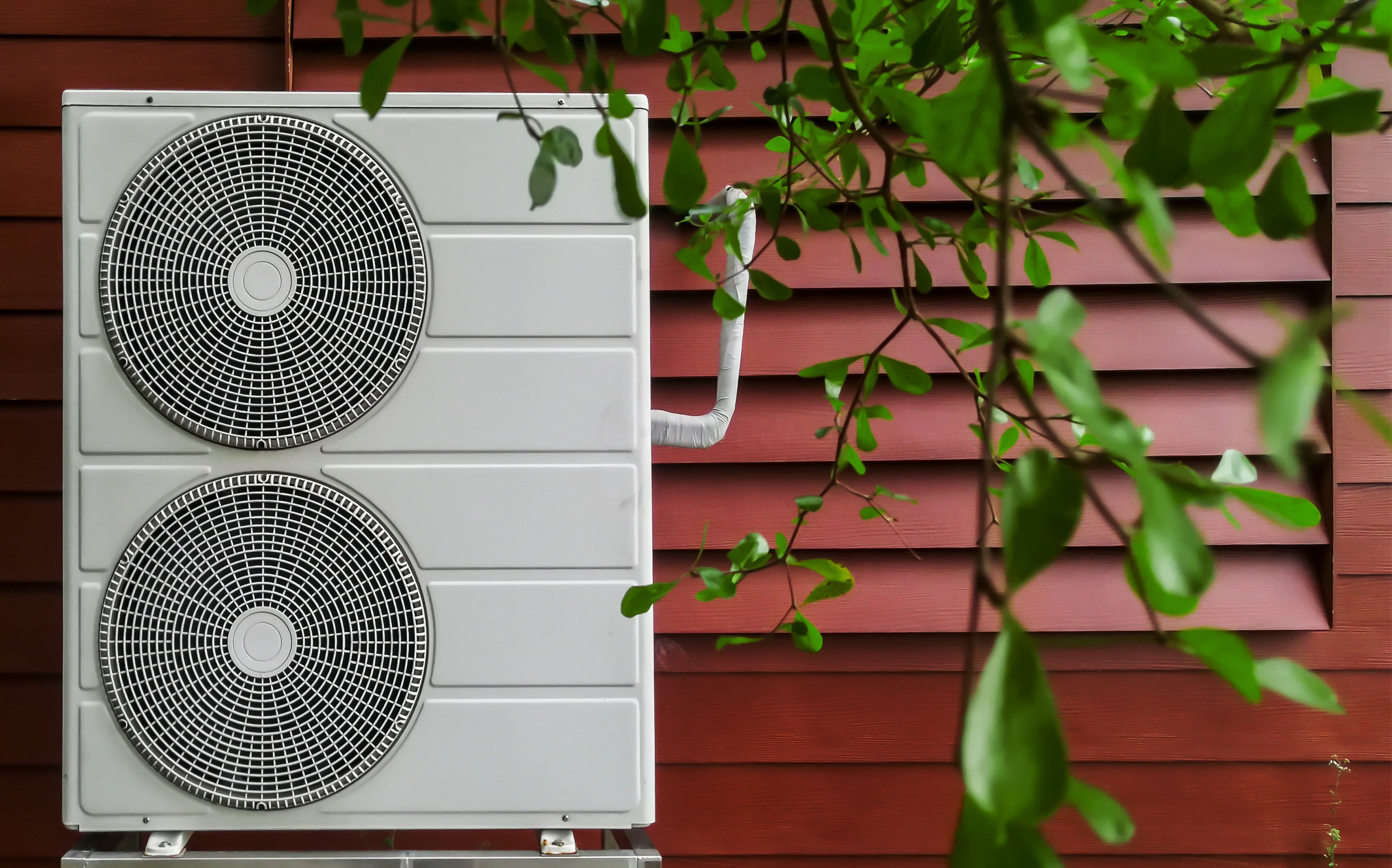 Air Conditioner Outside of Home